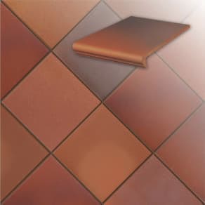 Stroeher Keraplatte Terra 316 patrizierrot ofenbunt коричневый